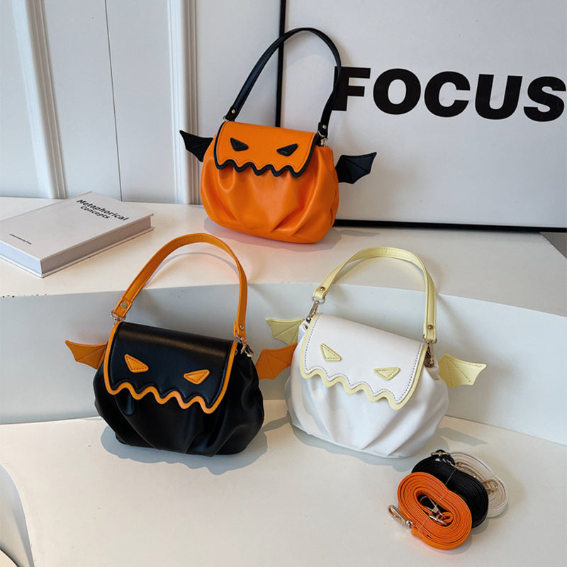 Halloween Pumpkin Shoulder Bags